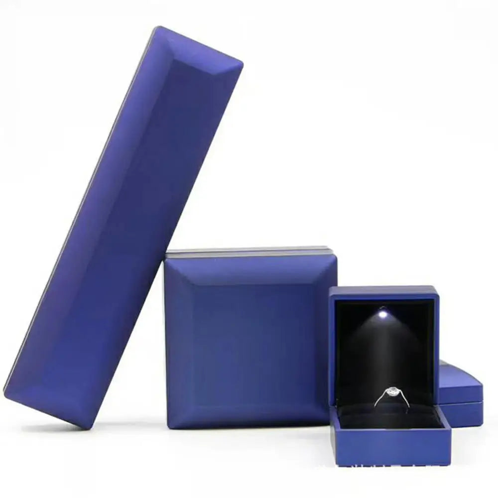 1 Pcs LED Ring Box Engagement Wedding Case - Badi Jewellery store