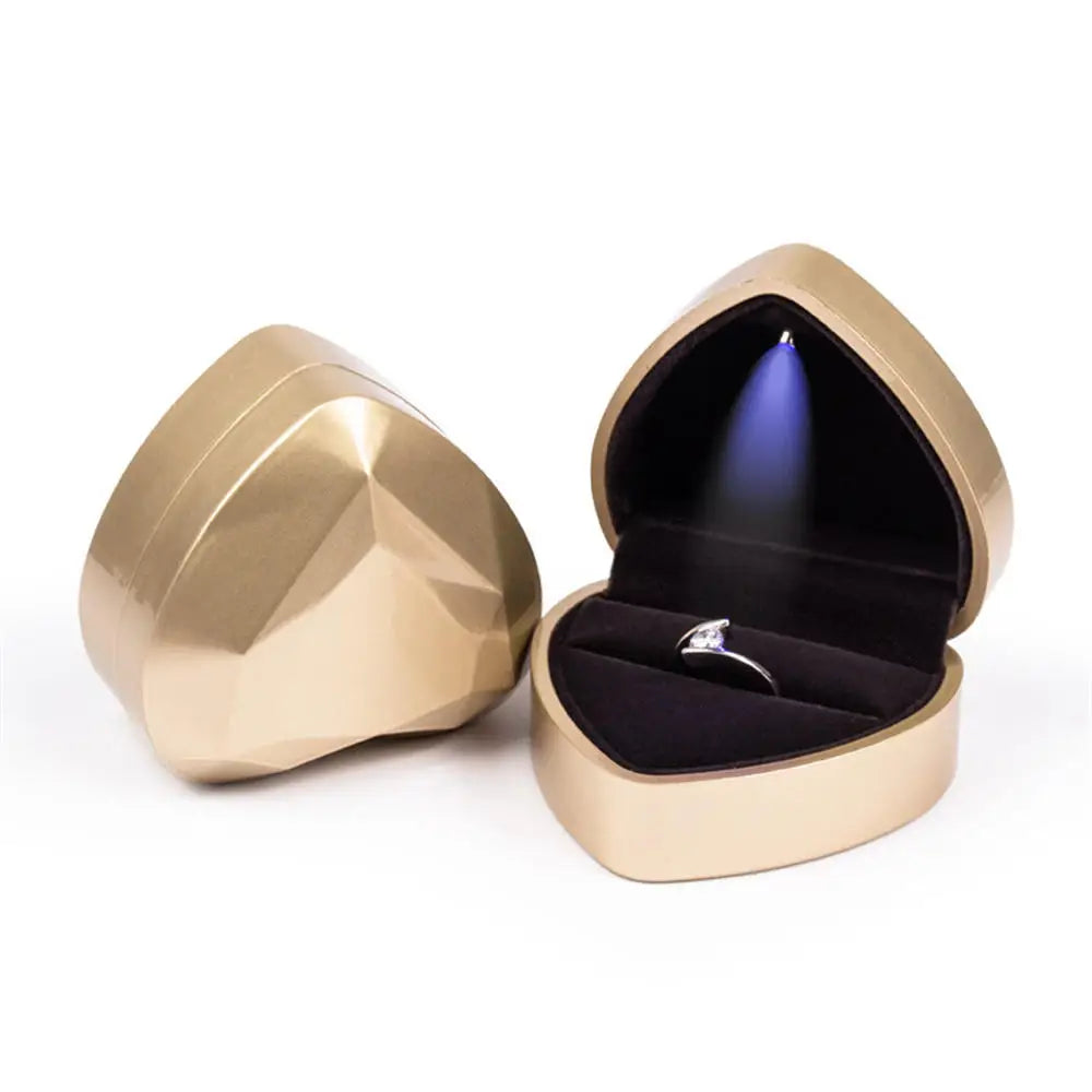 1 Pcs LED Ring Box Engagement Wedding Case - Badi Jewellery store