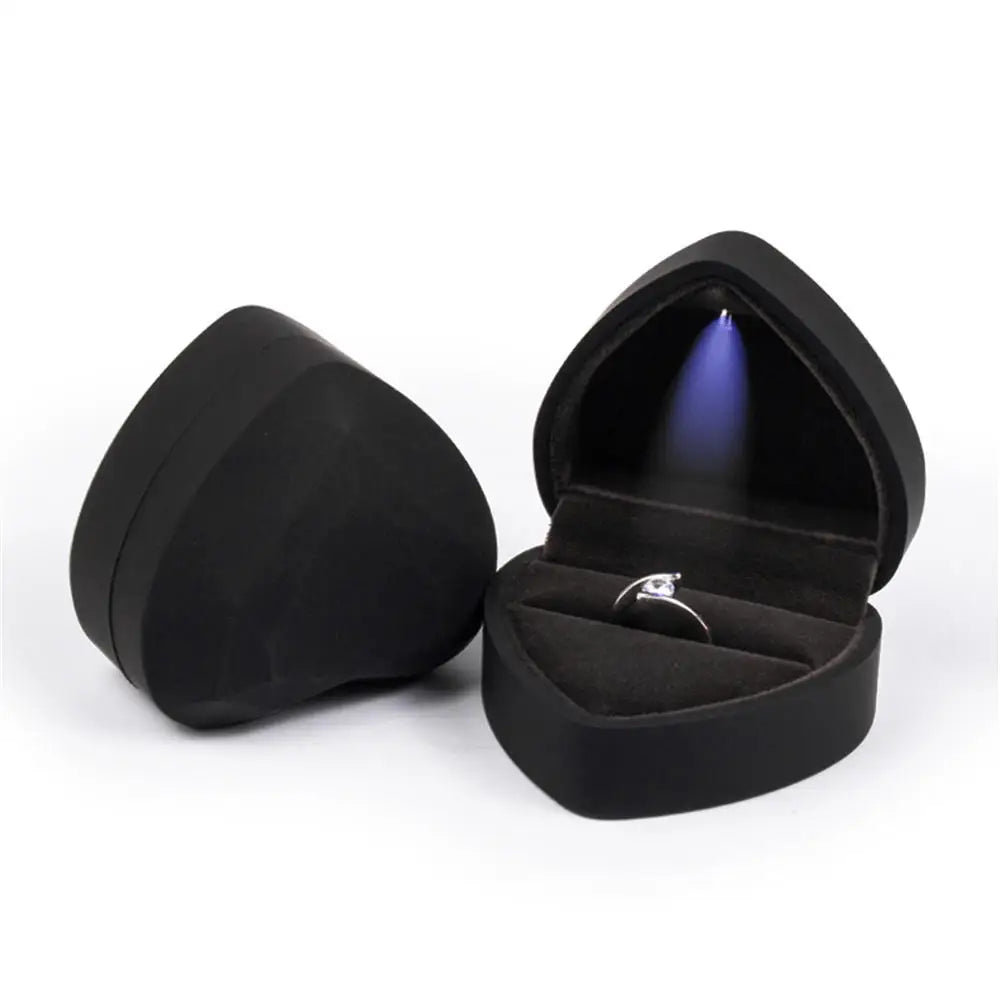 1 Pcs LED Ring Box Engagement Wedding Case - Badi Jewellery store