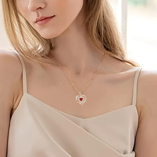 Pendant Necklaces  Rose Flower Gift Box For Girlfriend / Women - Badi Jewellery store
