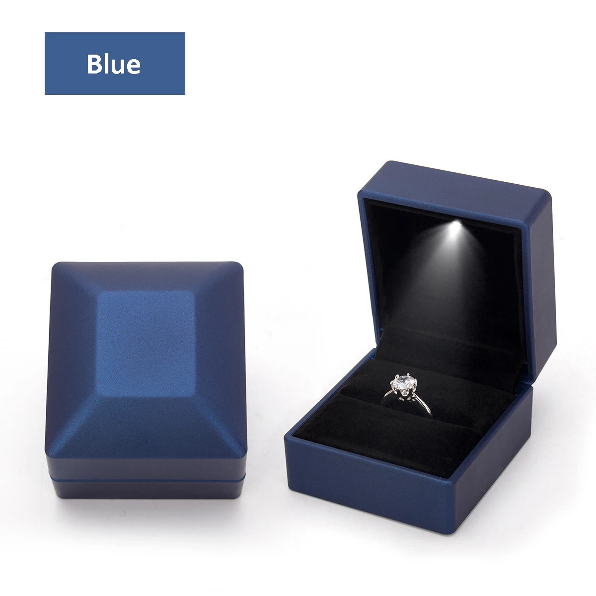 1 Pcs LED Ring Box Engagement Wedding Case - Badi Jewellery store