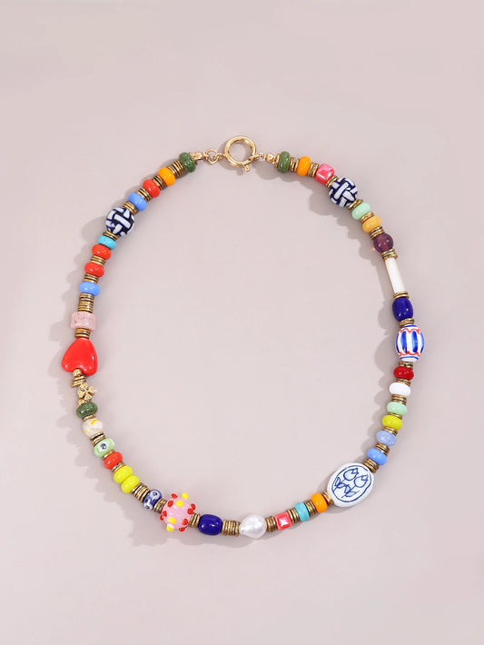 Beaded Necklace for Summer - Badi Jewellery store
