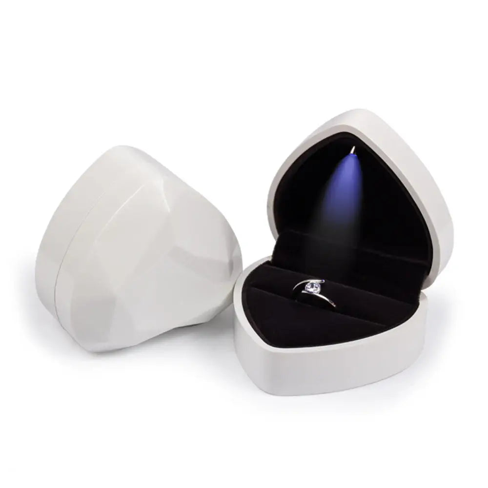 1 Pcs LED Ring Box Engagement Wedding Case - Badi Jewellery store