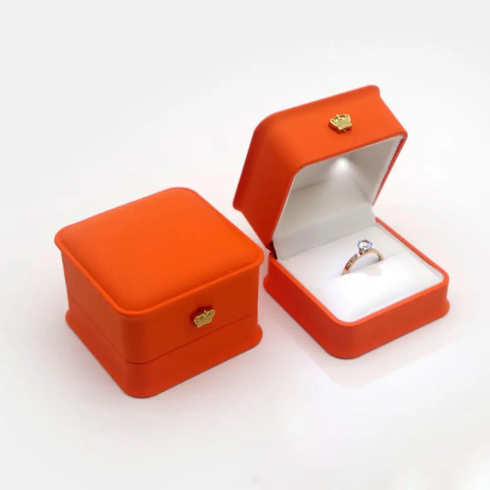 1 Pcs LED Ring Box Engagement Wedding Case - Badi Jewellery store
