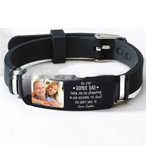 Silicone Titanium Steel Bracelet - Badi Jewellery store