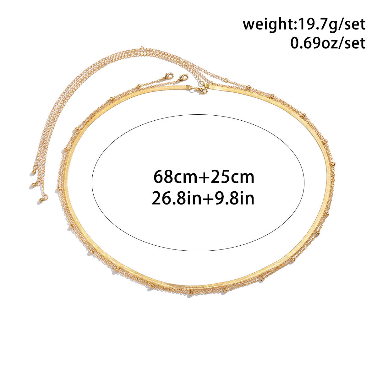 Waist Chain  for Women Sexy Belly Body - Badi Jewellery store