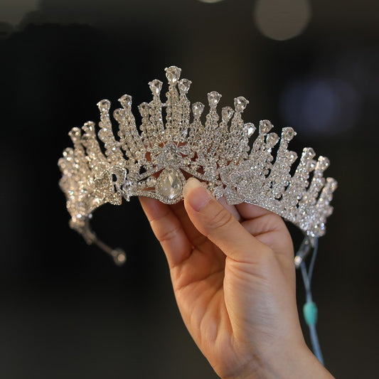 Bridal  Crown Alloy Rhinestone - Badi Jewellery store