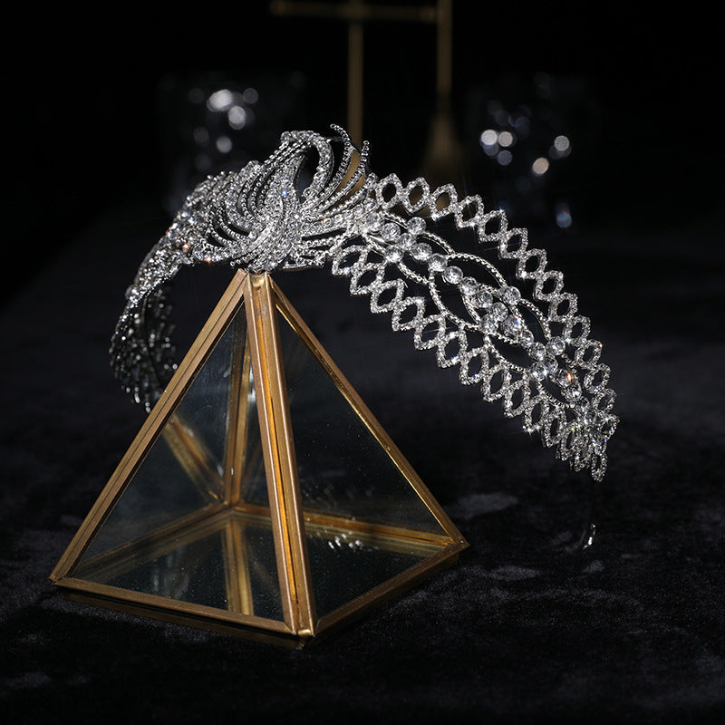 Bridal Headdress Baroque Headband Hair Accessories - Badi Jewellery store