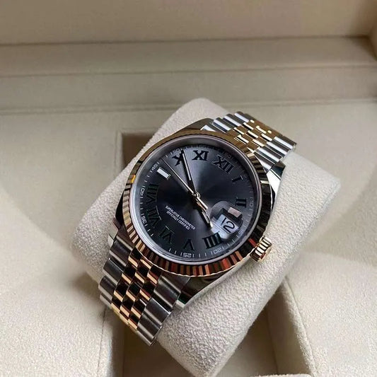 Quartz Watch Mens Womens Stainless Steel